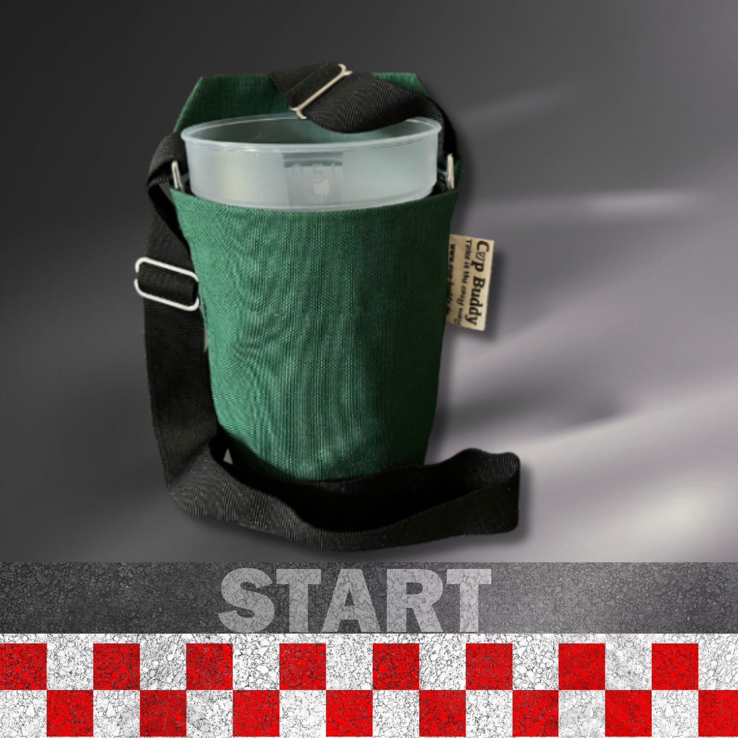 Cup Buddy® Getränketräger Starter Edition - grün-schwarz
