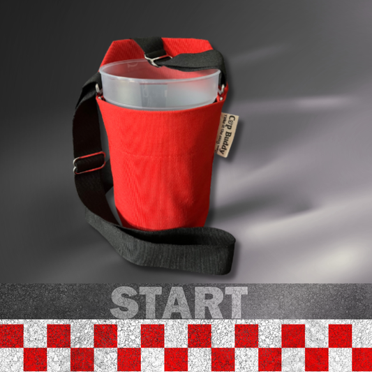 Cup Buddy® Getränketräger Starter Edition - rot-schwarz