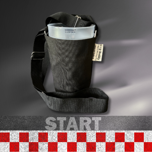 Cup Buddy® Getränketräger Starter Edition - schwarz-schwarz