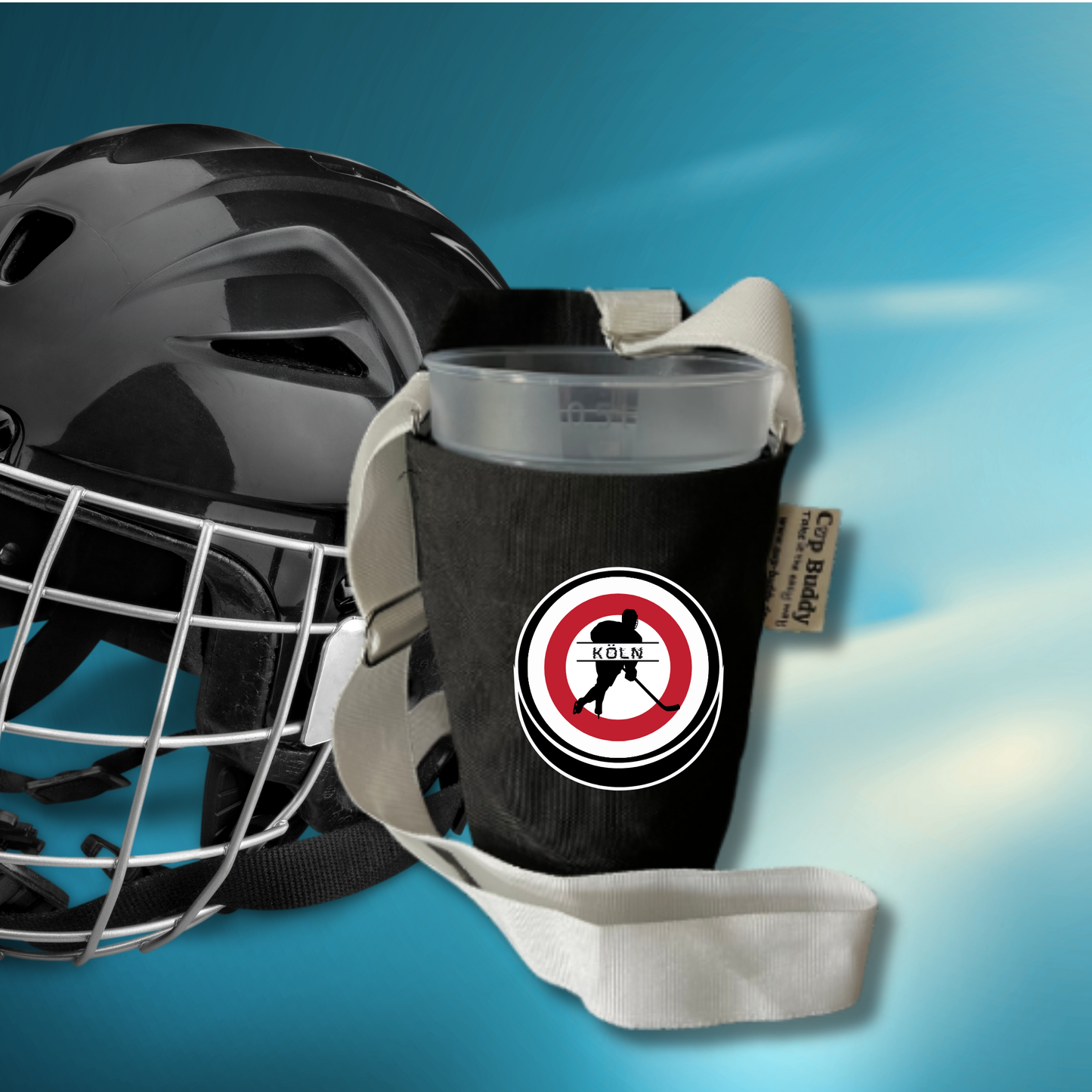 Cup Buddy® Getränketräger Eishockey Edition