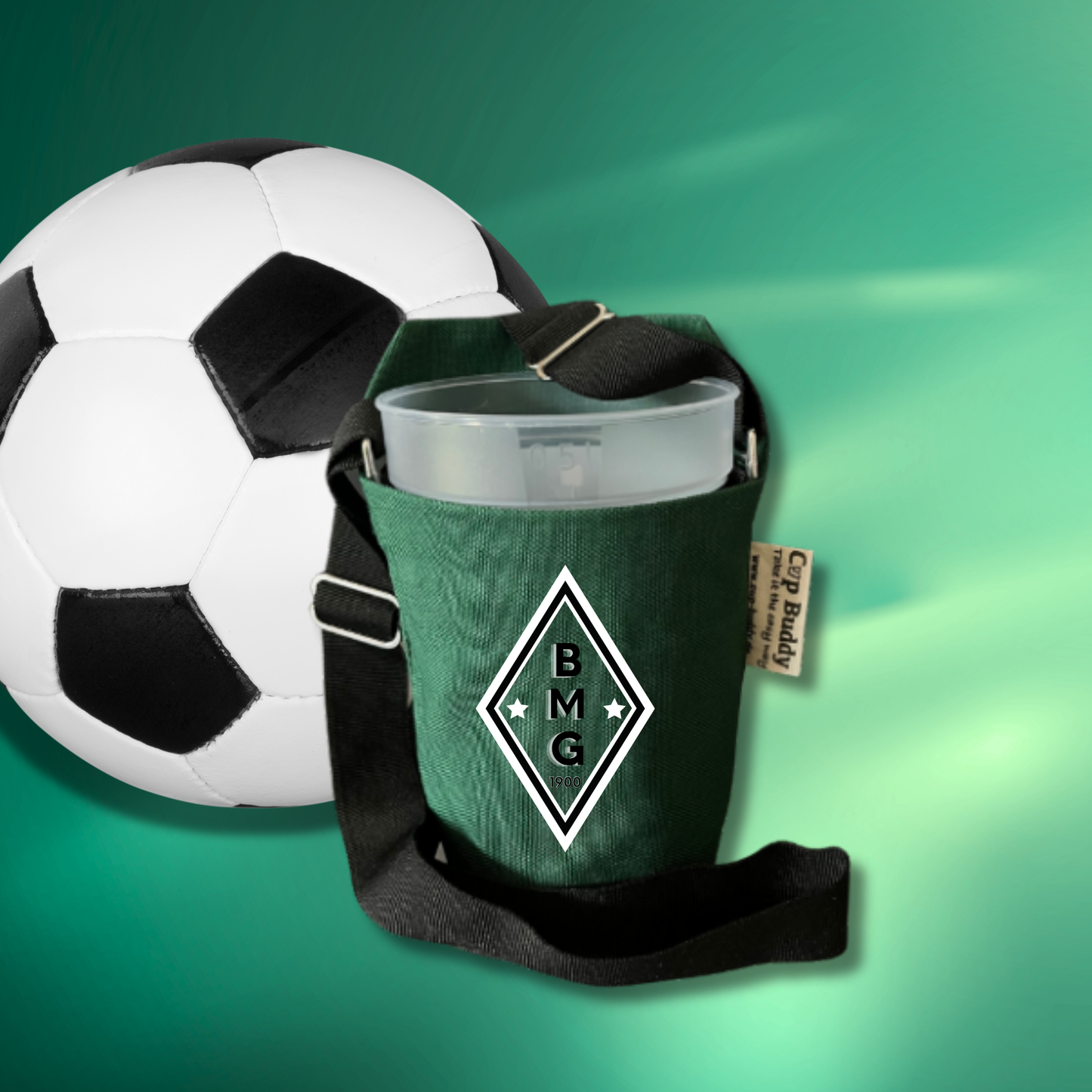 Cup Buddy BMG grün schwarz 1904