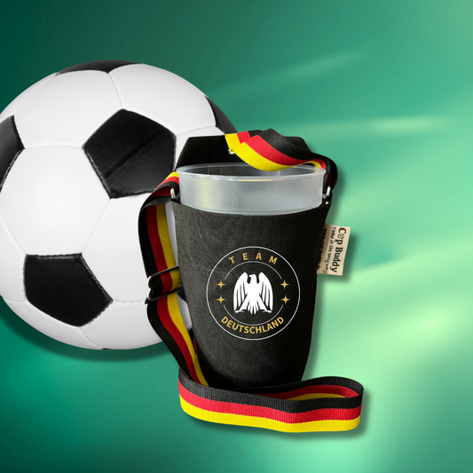 Cup Buddy Deutschland Edition Getränketräger in Schwarz-Rot-Gold - Adler