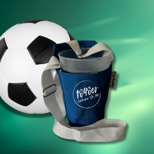 Cup Buddy Getränketräger Becherträger Becherhalter Getränkehalter 1848er dunkelblau Bochum
